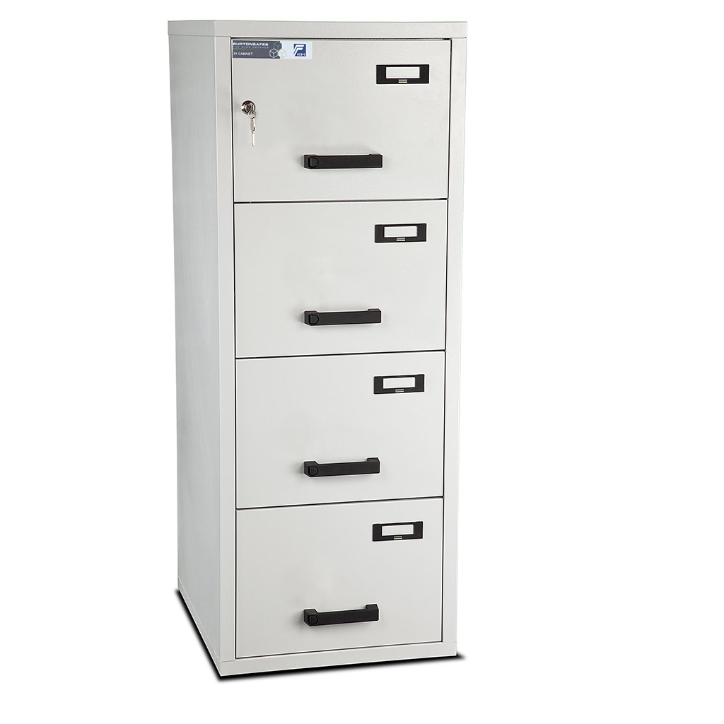 Fireproof locking file shop cabinet