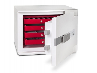 Brixia Uno with Jewellery Drawer Module in Red