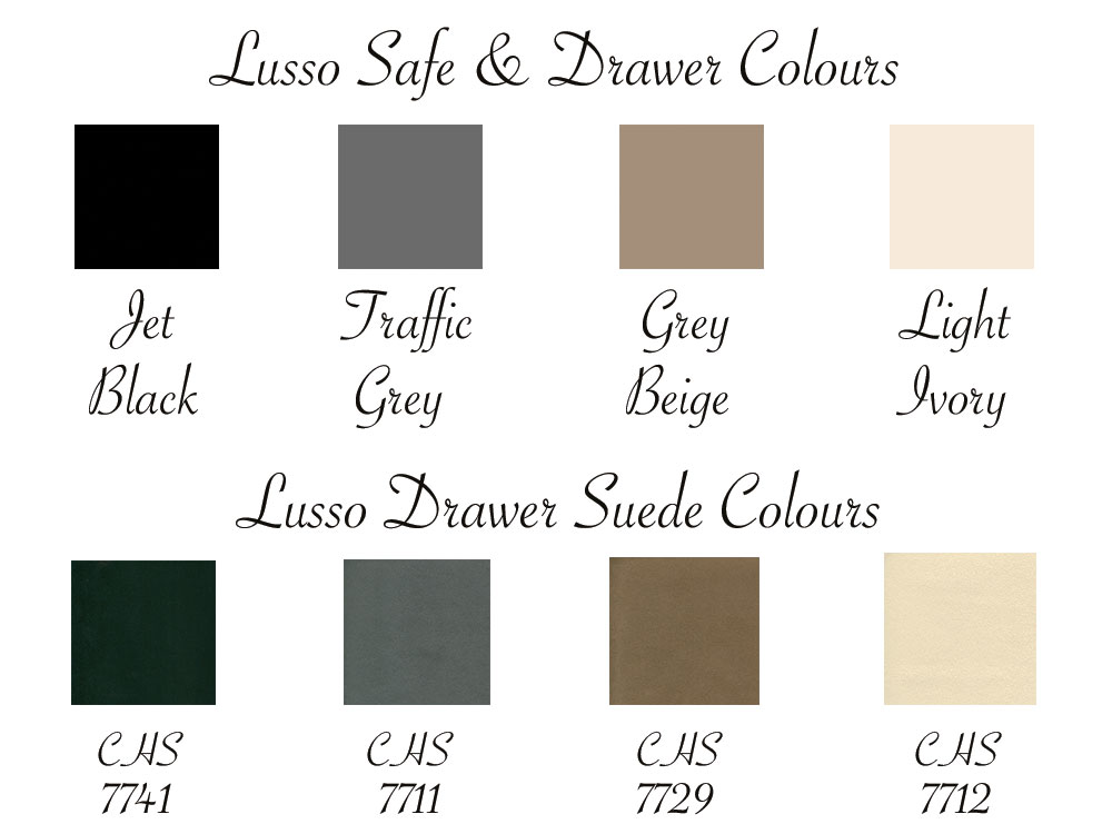 Lusso Colour Options