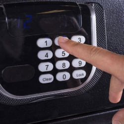 Hotel safe digital lock keypad