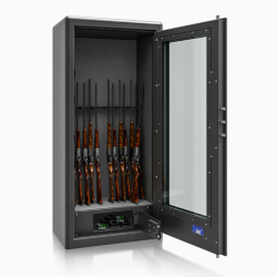 Krystal Gun Display Safe G1 13 guns cabinet 5