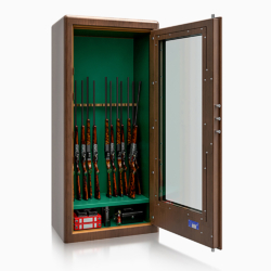 Krystal Gun Display Safe G1 13 guns cabinet 8