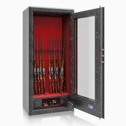 Krystal Gun Display Safe G1 13 guns cabinet 11