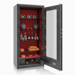 Krystal Gun Display Safe G1 Shelves 2