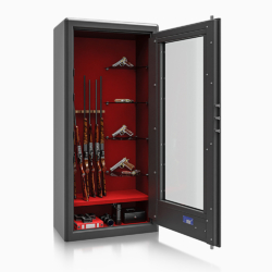 Krystal Display Safe G0 7 Guns and Shelves Size 1 - 2