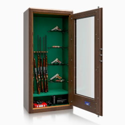 Krystal Display Safe G0 7 Guns and Shelves Size 1 - 8