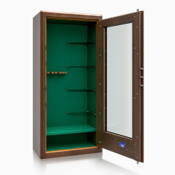 Krystal Display Safe G0 7 Guns and Shelves Size 1 - 9