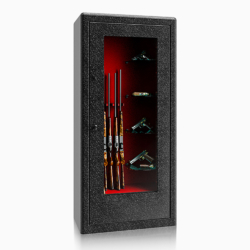 Krystal Display Safe G0 7 Guns and Shelves Size 1 - 10