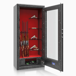 Krystal Display Safe G0 7 Guns and Shelves Size 1 - 12