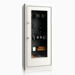 Krystal Gun Display Safe G0 Shelves 1 Size 1