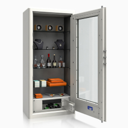 Krystal Gun Display Safe G0 Shelves 1 Size 2