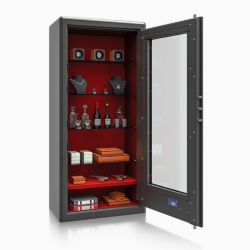 Krystal Gun Display Safe G0 Shelves 1 Size 5