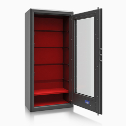 Krystal Gun Display Safe G0 Shelves 1 Size 6