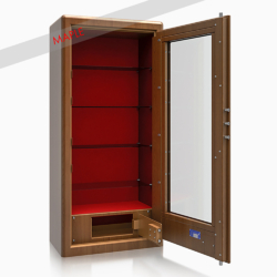 Krystal Gun Display Safe G0 Shelves 1 Size 9