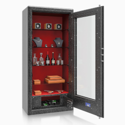 Krystal Gun Display Safe G0 Shelves 1 Size 14