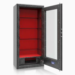 Krystal Gun Display Safe G0 Shelves 1 Size 15