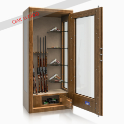 Krystal Display Safe G0 7 Guns and Shelves Size 2 - Luxury 9