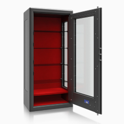 Krystal Gun Display Safe G0 Shelves Size 2 - 3