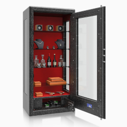 Krystal Gun Display Safe G0 Shelves Size 2 - 14