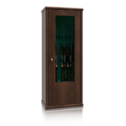 Krystal Glass Display Safe S2 10 Guns Wood Closed